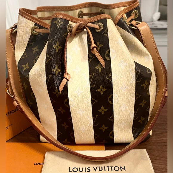 Louis Vuitton Handbags - Louis Vuitton Petit Rayures Noe! Rare bag made only in 2011! Authentic SOLD